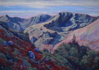Nethermost Cove from Grisedale, oil on canvas, 50x70cm Nethermost Cove from Grisedale, oil on canvas, 50x70cm