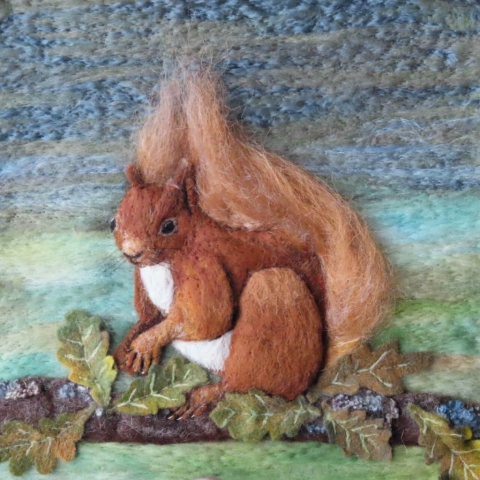Squirrel by Jane Firth