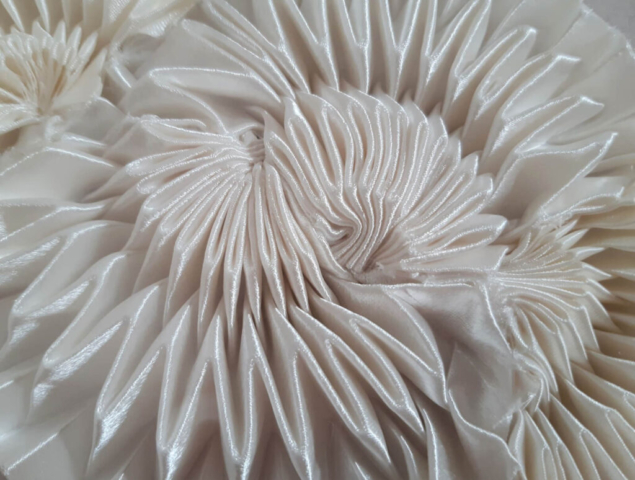 Anna Blair- Origami Pleated Fabric Detail