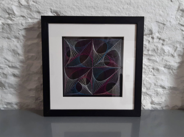 Anna Blair- Stitched Paper Frame