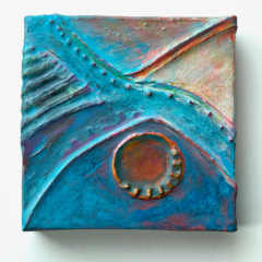 Mapping the Coast – Mixed Media on Canvas – Magz Roberts