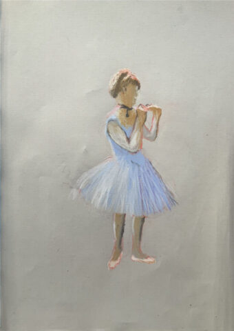 Boxing ballerina by Paul Kendall