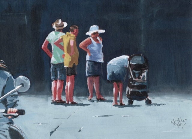 Tourists_ Sorrento, Italy by John Lipscombe