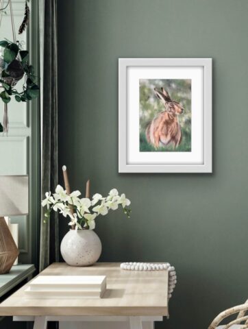 Mandy Allan-Brown Hare Watching